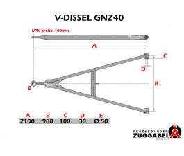V-DISSEL GNZ40 L:2100mm